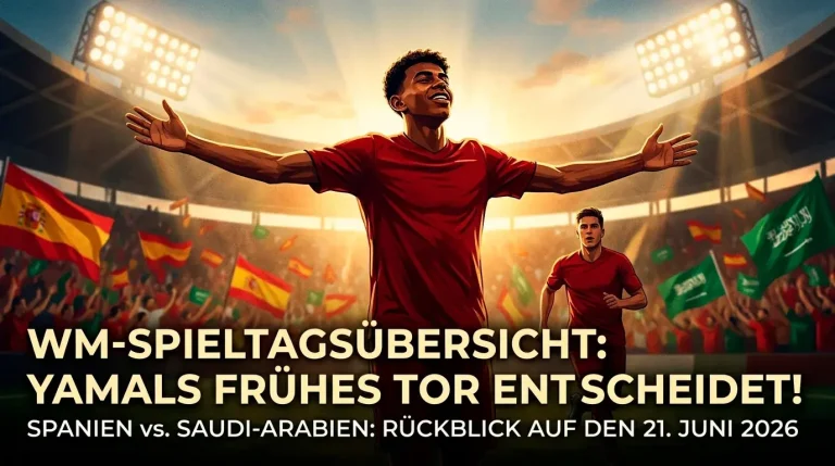 WM 2026 Spielberichte 21. Juni: Yamal-Show, Salah trifft, Kap Verde schreibt Geschichte